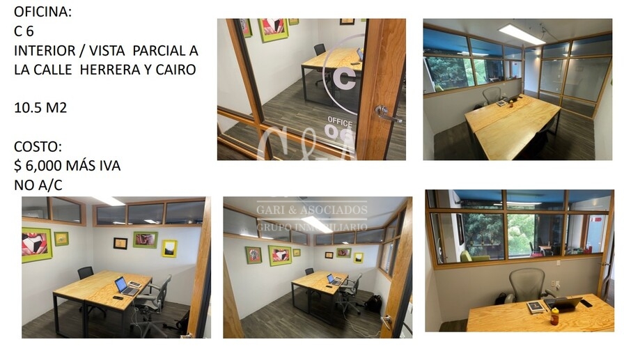 RENTA DE OFICINAS EN LOPEZ MATEOS NORTE