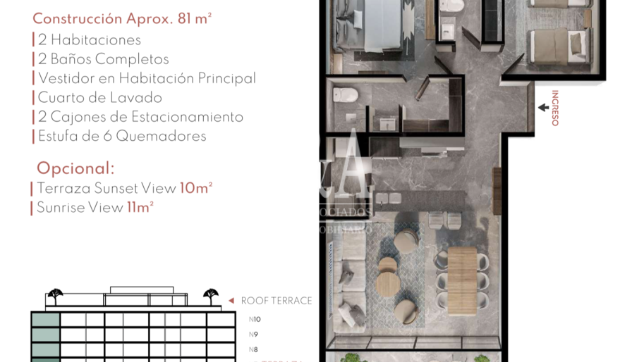 PRE-VENTA ESENIKA SUR DEPARTAMENTOS