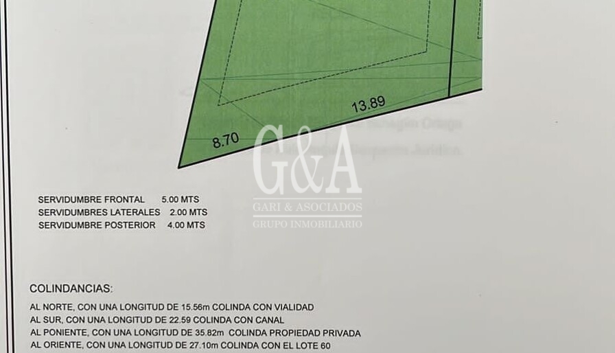 PIEMONTE TERRENO LISTO PARA CONSTRUIR