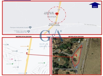 TERRENO EN VENTA EN LOMAS DE SANTA ANITA