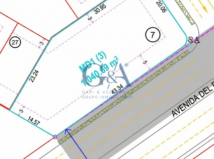 TERRENO COMERCIAL EN VENTA EN BELMONT